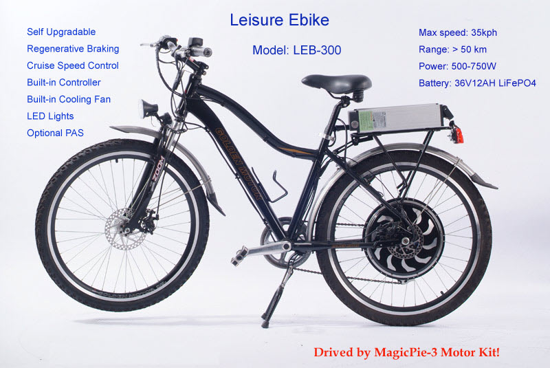 Fan powered sales bicycle
